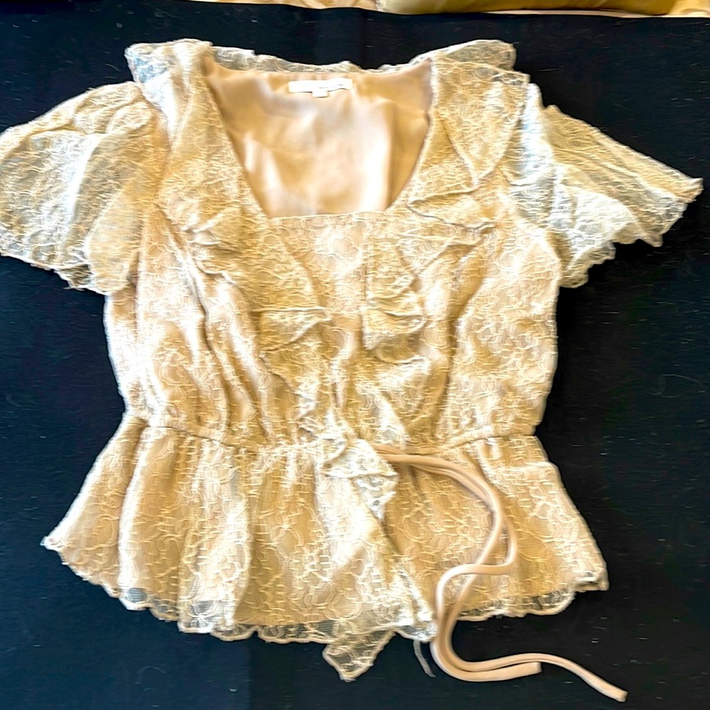 Beige blouse